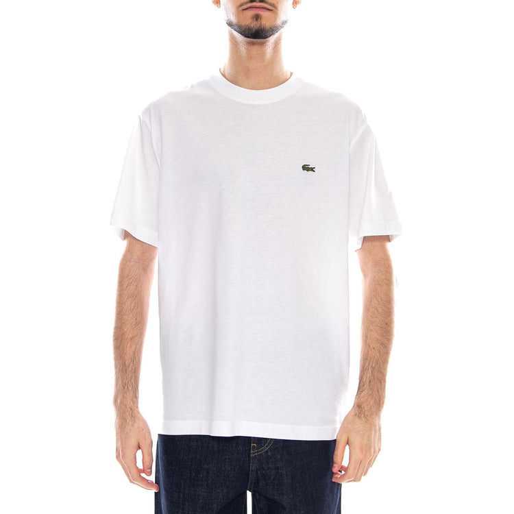 T-Shirt - Maglietta Girocollo Lacoste Uomo Bianca TH7318 001 LACOSTE 