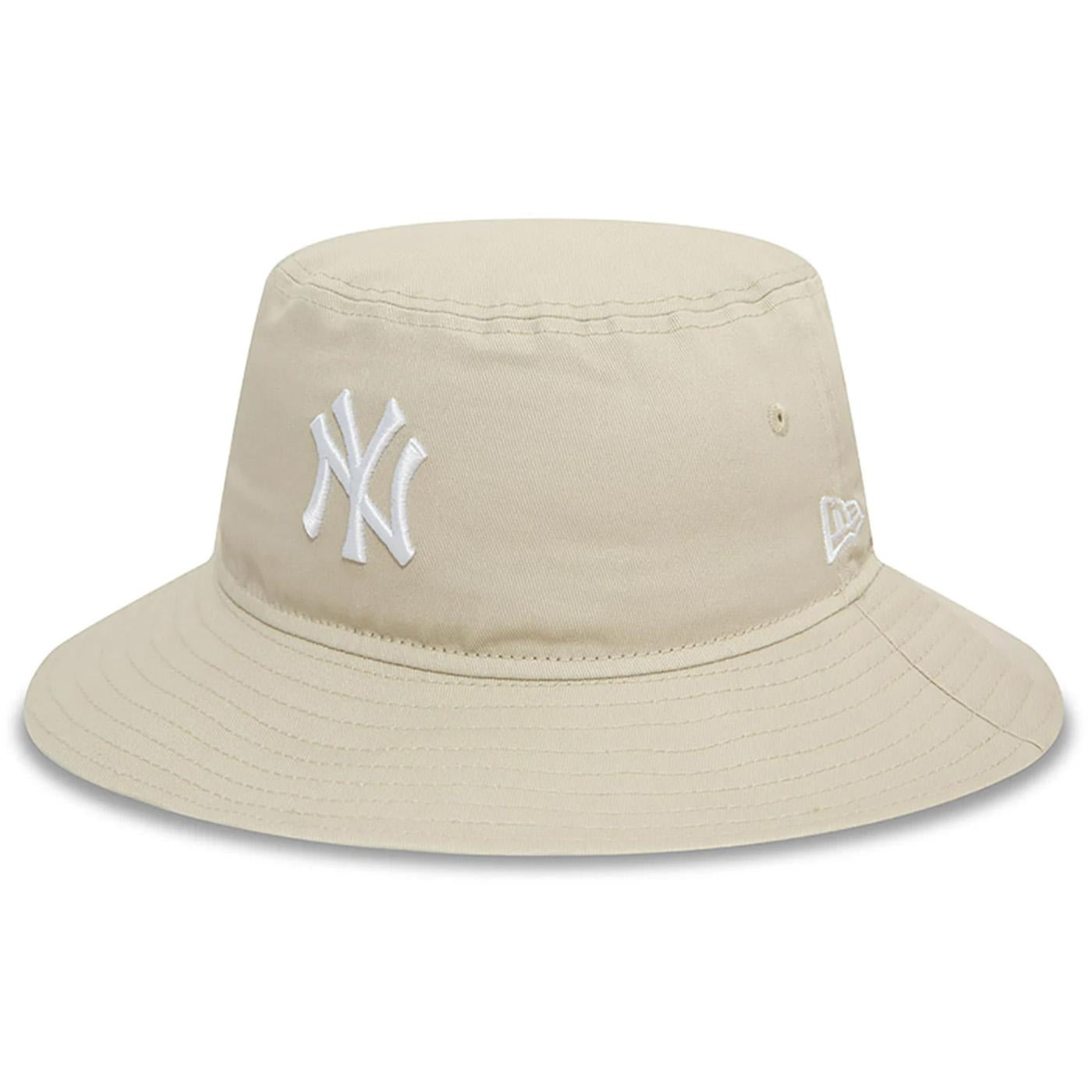 Fenale MLB Adventure Bucket New York Yankees Stone / White - Cappellino con Visiera Beige 60503672  NEW ERA 