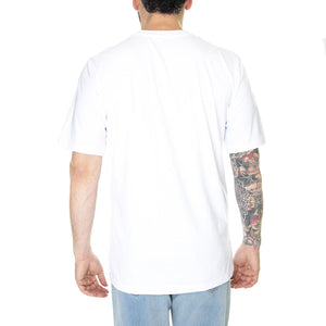 Rebel Boy T-Shirt White - Maglietta Girocollo Uomo Bianca TSH0372WHT  DOOMSDAY 