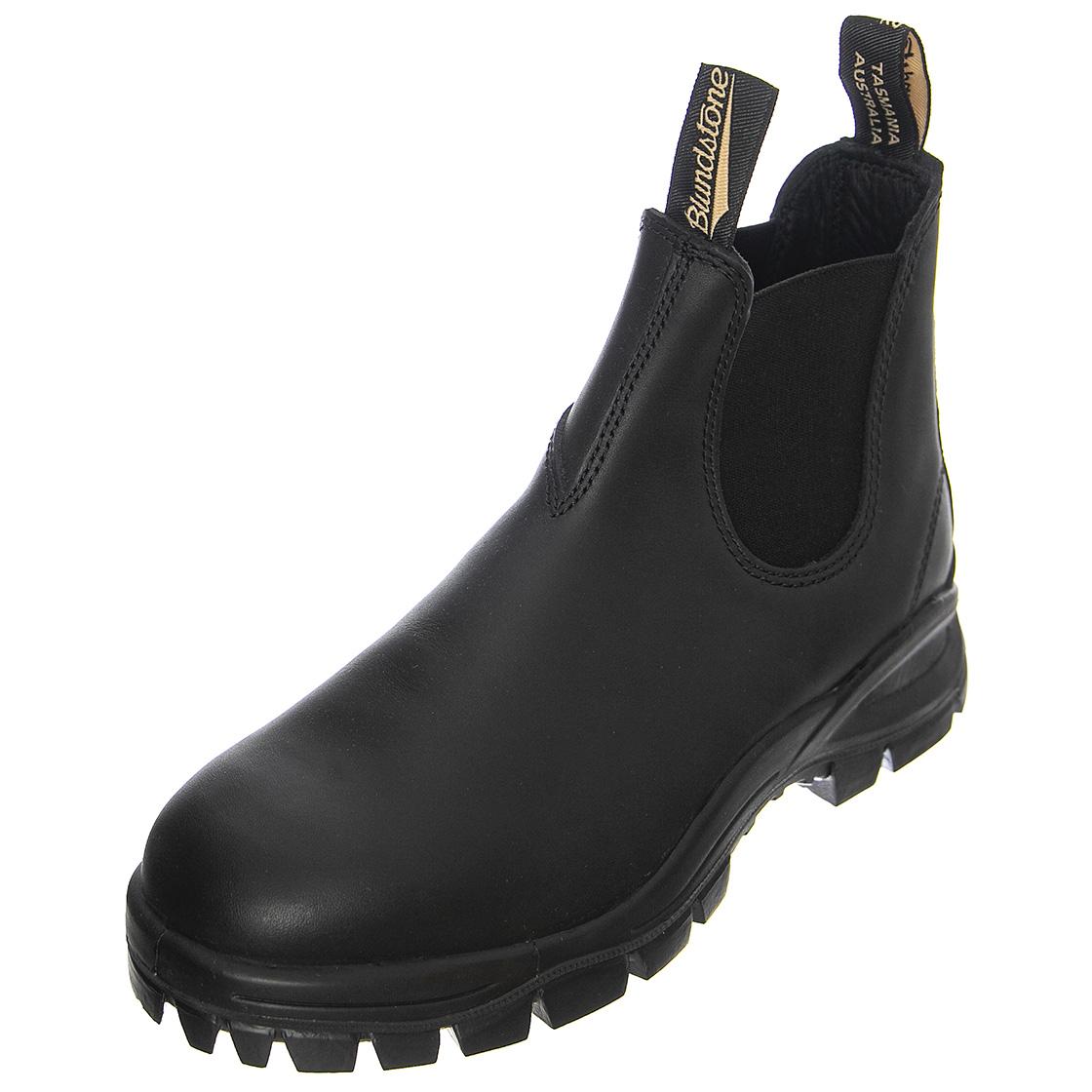 2240 Black Leather Black & Black - Stivaletti Profilo alla Caviglia Uomo Neri 2240 BLACK LEATHER-FW22  BLUNDSTONE 