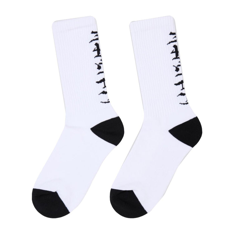 Gothic Socks White - Calzini Bianchi I034157. 02.67 EDWIN 