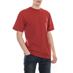 M s P-6 Logo Pocket Responsibili-Tee Static Red 39178-STTR  PATAGONIA 