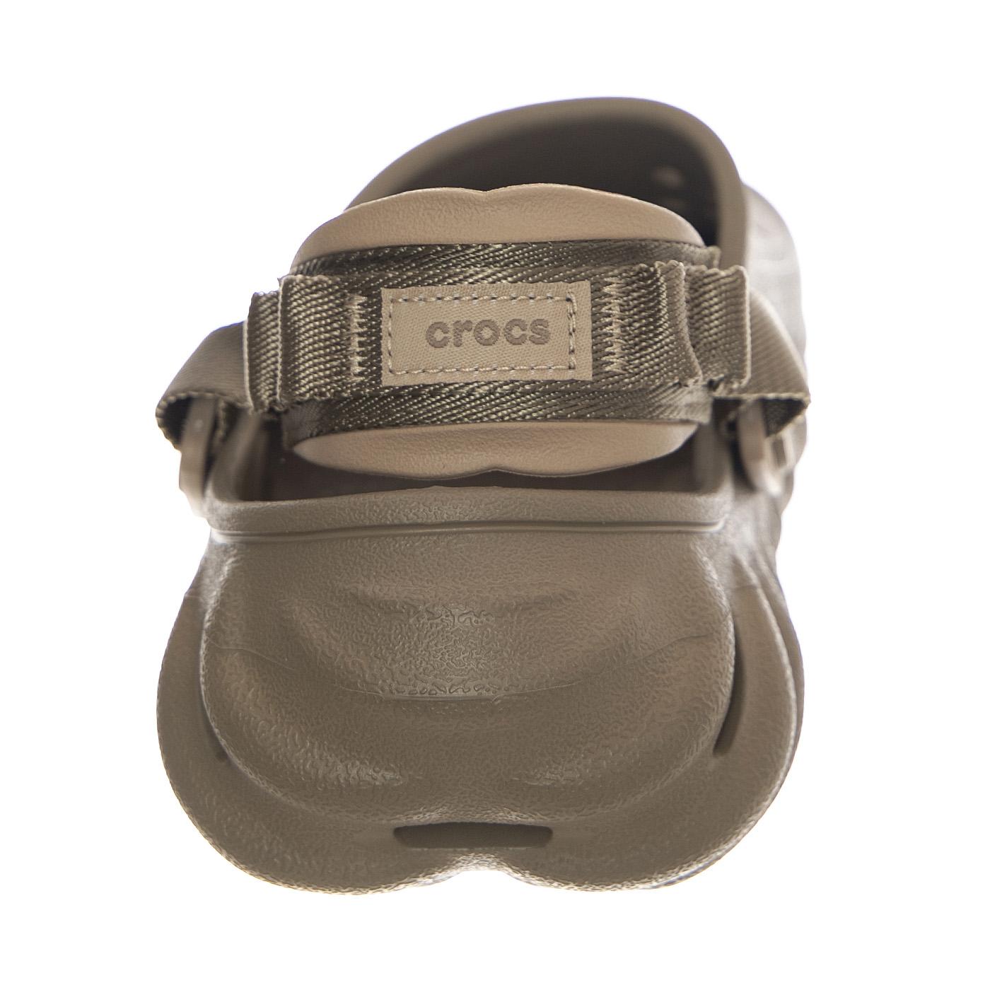 M' Crocs Echo Clog Khaki - Sandali Uomo Marroni CR.207937-KHA  CROCS 