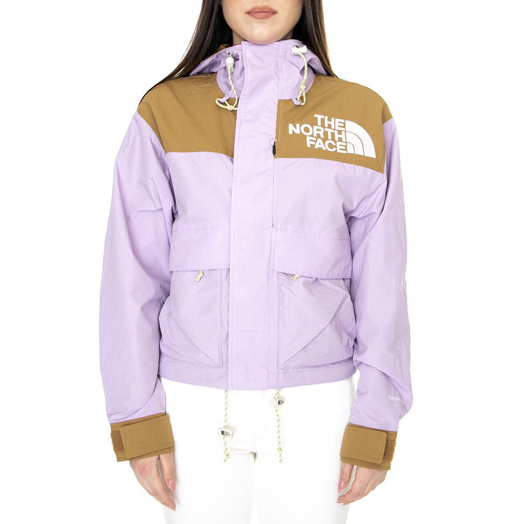 W 86 Low-Fi Hi-Tek Mountain Short Jacket Lupine / Utility Brown - Giacca Donna Viola NF0A7ZYTYK51  THE NORTH FACE 