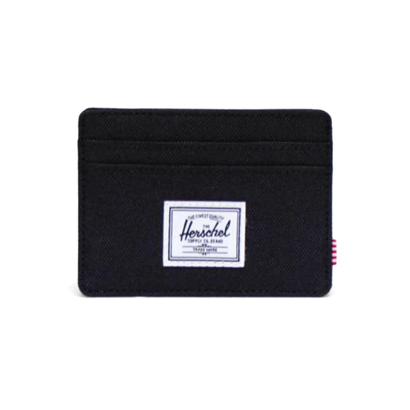 Charlie Cardholder Black - Portacarte Nero 30065 00001 HERSCHEL 