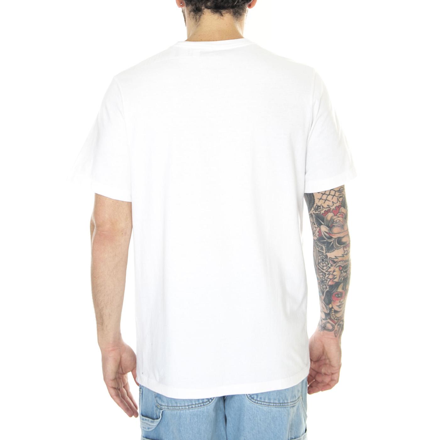 Nike Wordmark T-Shirt LA Dodgers White - Maglietta Girocollo Uomo Bianca N199-10A-LD-M3X  NIKE 