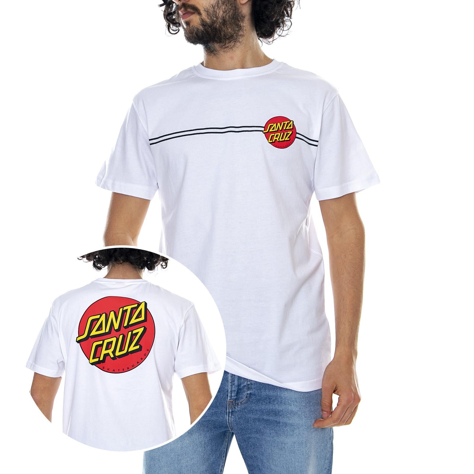  SCA-TEE WHT  SANTA CRUZ 