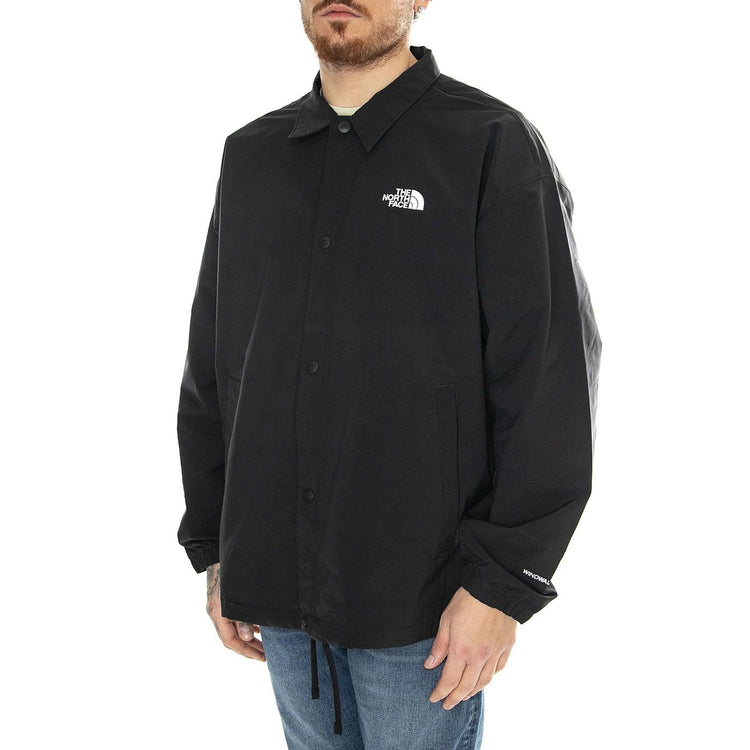 M TNF Easy Wind Coaches Jacket Tnf Black - Giacca Uomo Nera NF0A8703JK31  THE NORTH FACE 