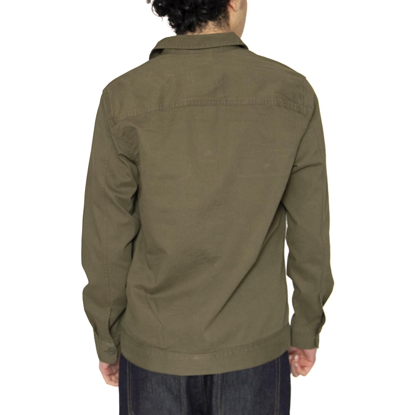 Onssilvio LS Pocket Overshirt Olive Night - Camicia Uomo Verde 22022442-OLIVE  ONLY & SONS 