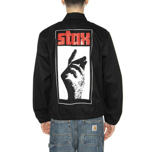 Stax Jacket Black - Giacca Uomo Nera JK00460-BLACK  HUF 