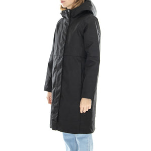W´s Jacket Elvira Black Smart Cotton Blend - Giacca Invernale con Cappuccio Donna Nera 330735-110  ELVINE 
