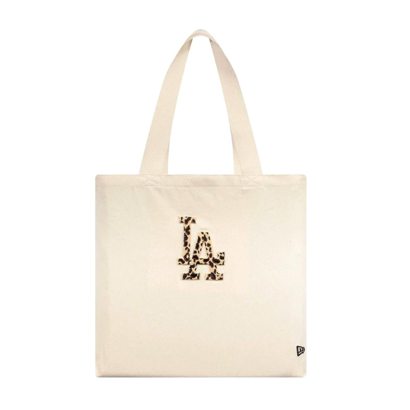 Animal Infill Canvas Tote Los Angeles Dodgers - Borsa Tote Beige 60771266 IVOPNR NEW ERA 