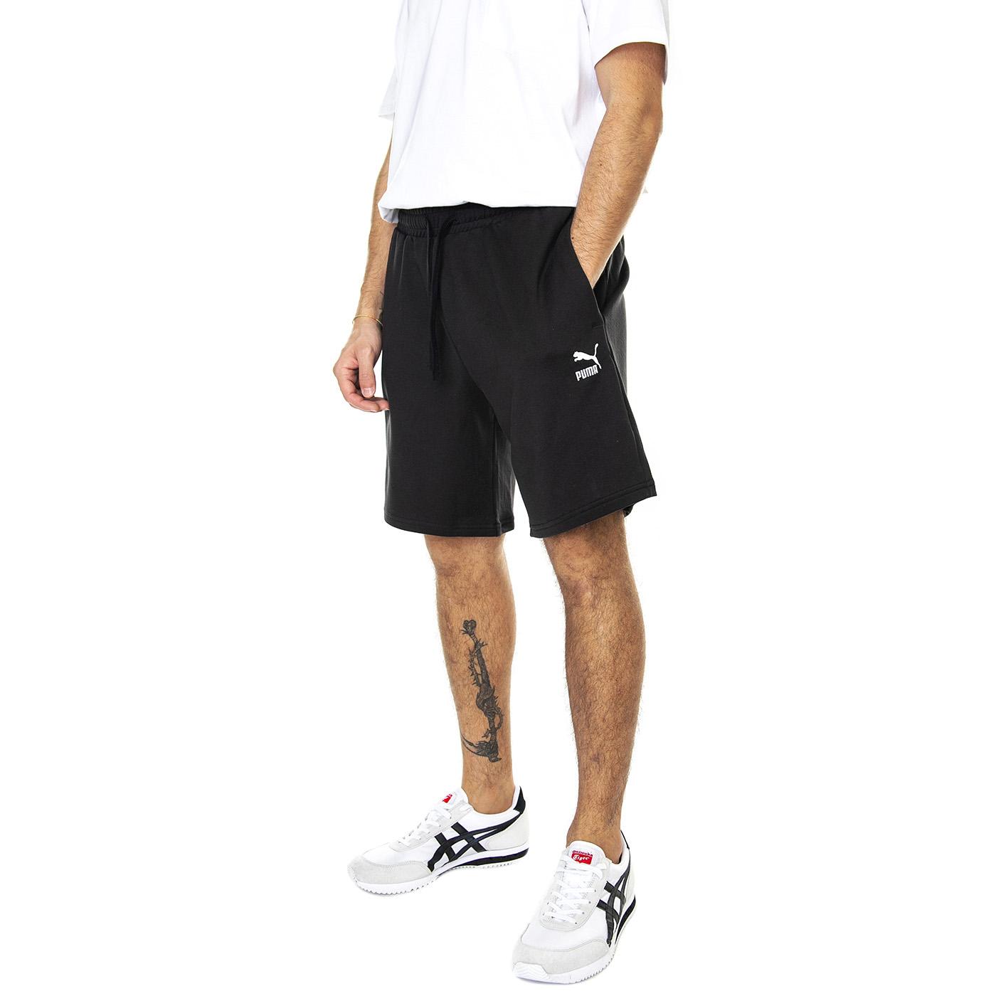 Classic Short 8 Black - Bermuda Sportivi Uomo Neri 538067-01  PUMA 