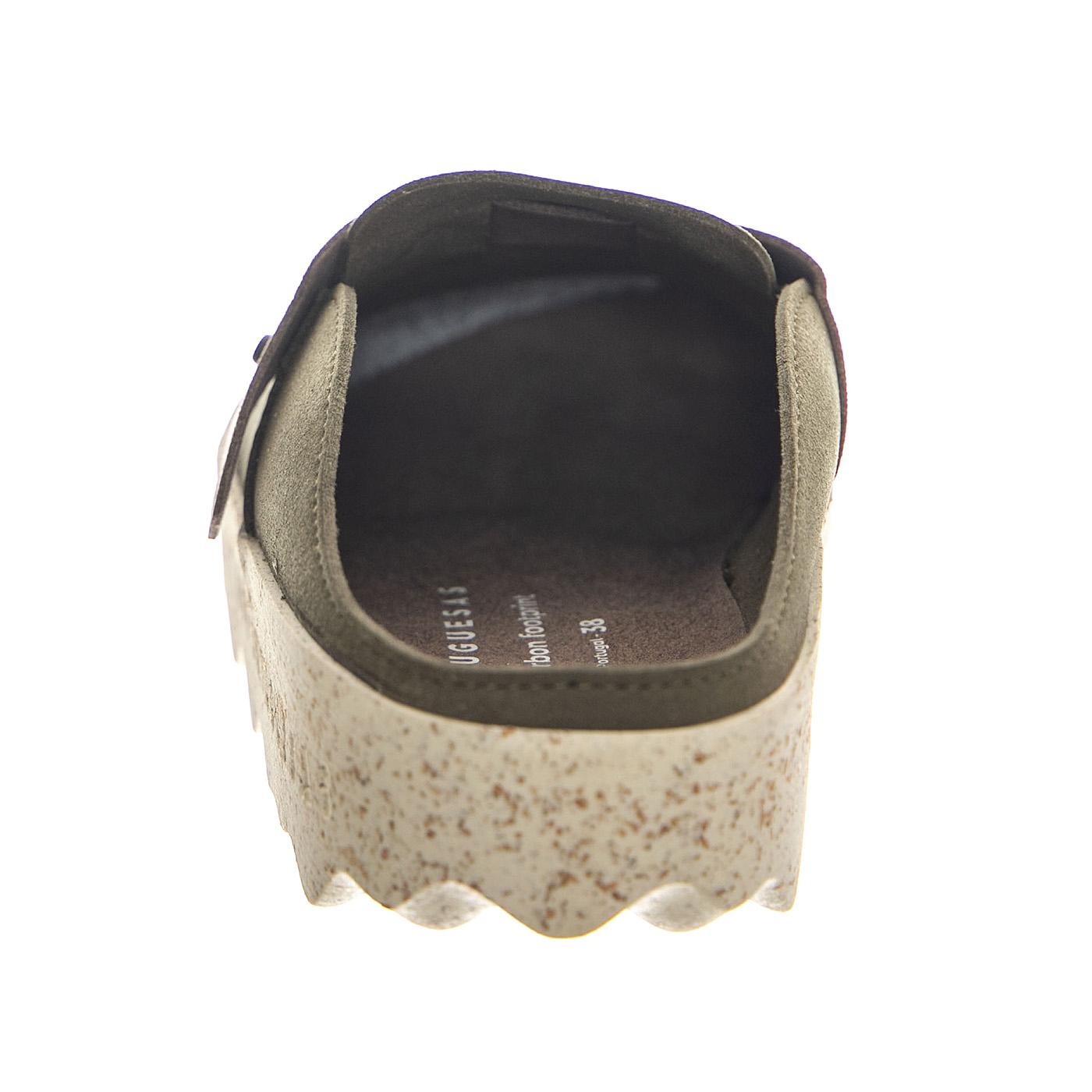 Cole L Eco Suede Army - Sandali Donna Verdi / Multi P018213001  ASPORTUGUESAS 