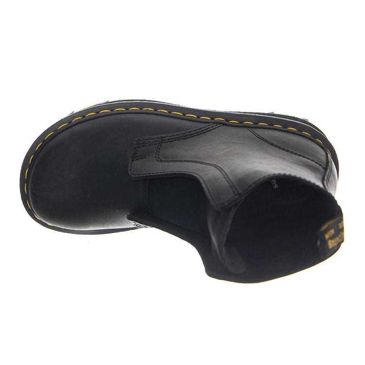 Dr. Martens Zebzag Laceless Black - Stivali Unisex Neri 42653001 BLKW DR.MARTENS 