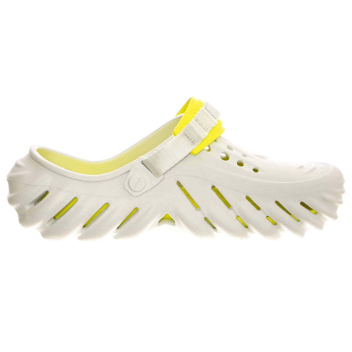 Crocs Echo Clog MOLG - Sandali Uomo Bianchi CR.207937-MOLG  CROCS 