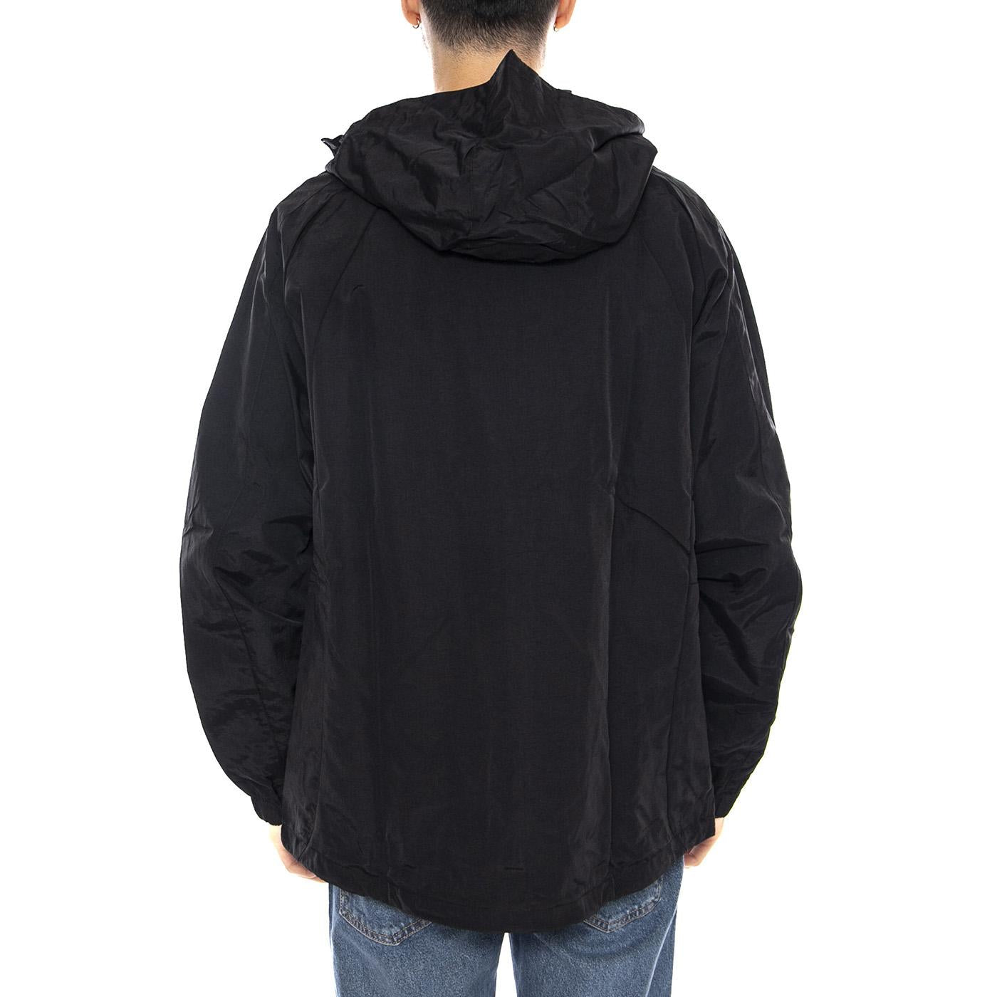 HUF Set Shell Jacket -- Giacca con Cappuccio Uomo Nera JK00389 OUT HUF 