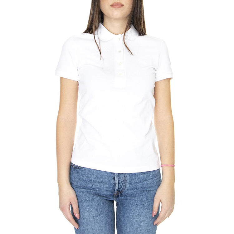 Maglietta M/C 001 - Polo Donna Bianca PF5462-001  LACOSTE 