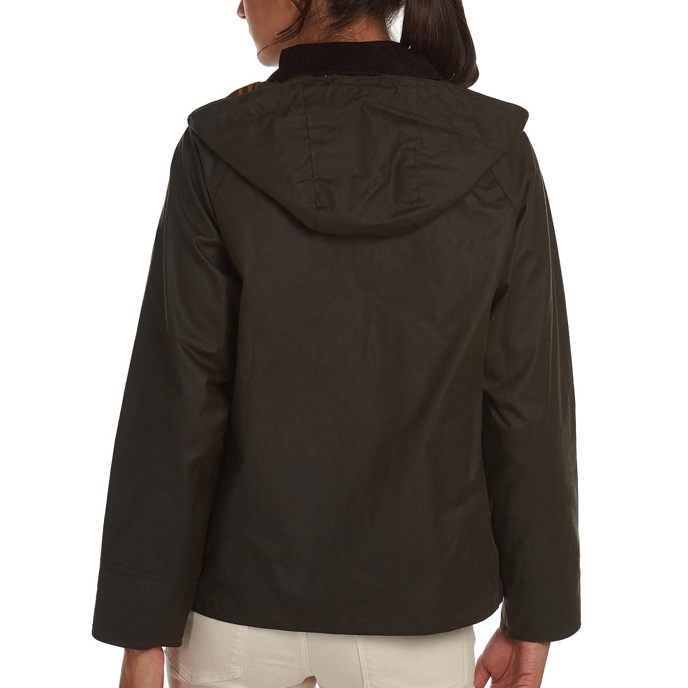 Awon Wax Olive Classic - Giacca Invernale Donna Verde LWX1081-OL71  BARBOUR 