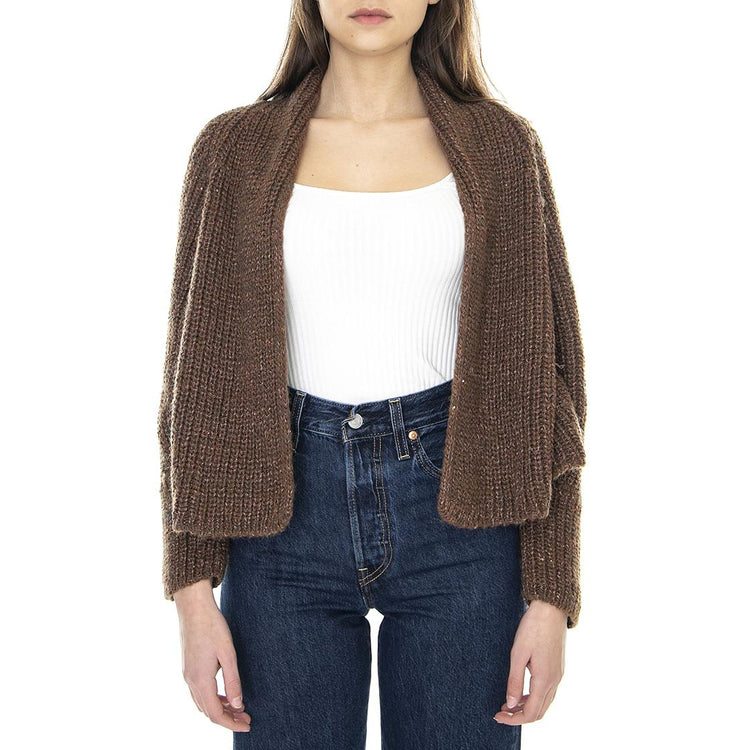 021SD53059 - Cardigan Donna Marrone / Ruggine 021SD53059 -S2401  ALESSIA SANTI 