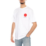Japanese Sun TS White - Camiseta Cuello Redondo Hombre Blanca Hombre EDWIN