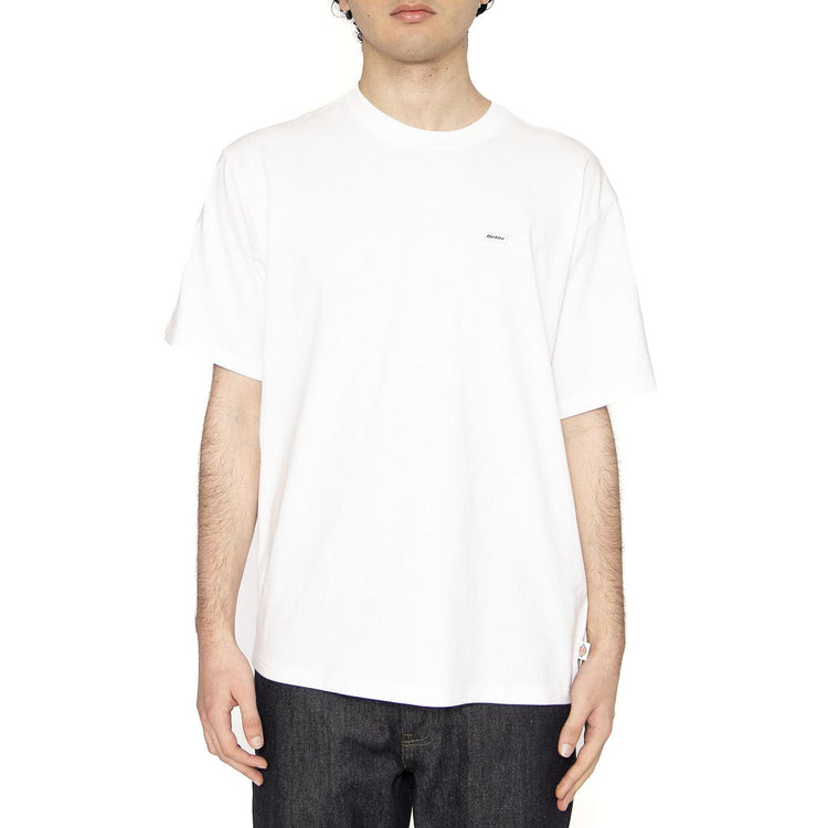 Clancy Heavyweight Tee SS White - Maglietta Girocollo Uomo Bianca DK0A4Z4L0WH1  DICKIES 