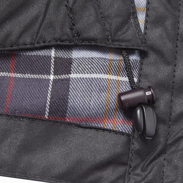 Waxed Cotton Hood Black - Cappuccio Nero MHO0004-BK91-FW23  BARBOUR 