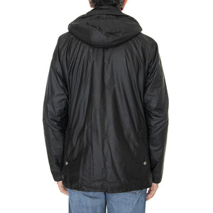 Beacon Fleece Lined Bedale Wax Black - Giacca Invernale Uomo Nera 222MMWX1830  BARBOUR 