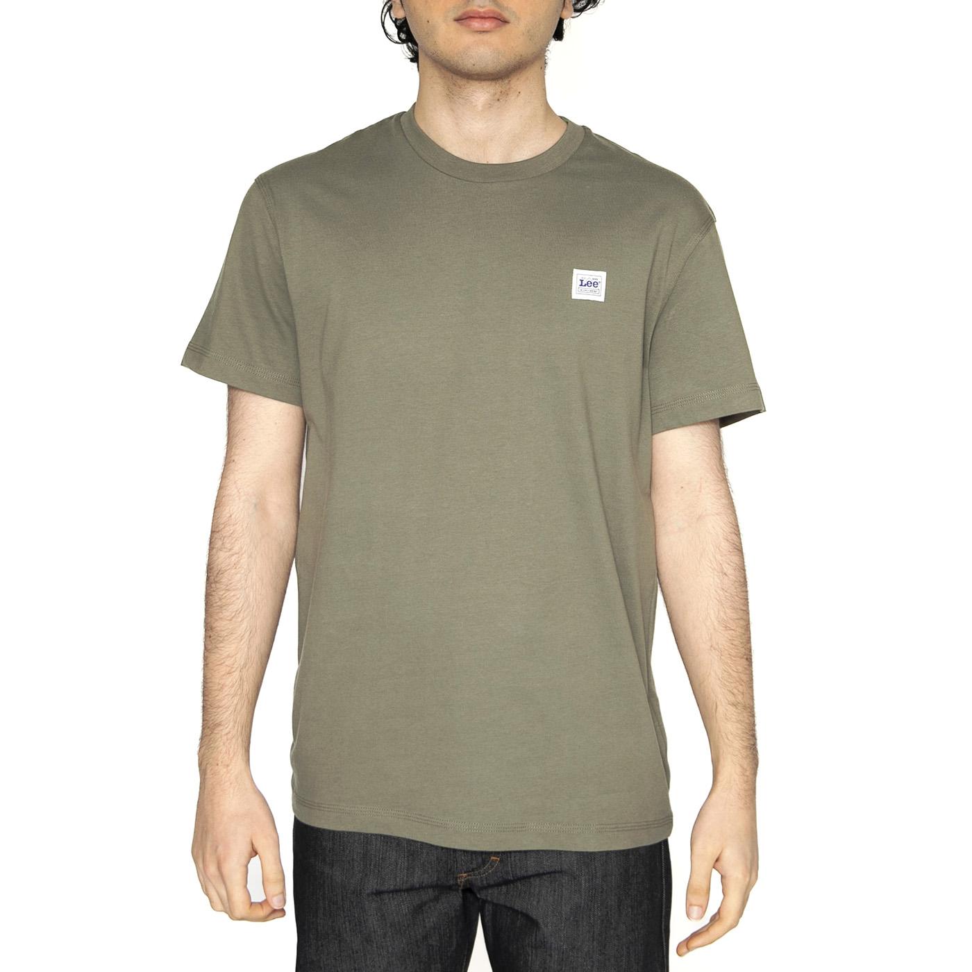 WW Tee Mercantile Green - Maglietta Girocollo Uomo Verde 112364585  LEE 