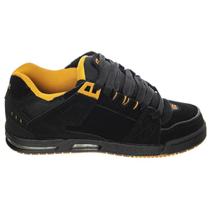 Sabre - Scarpe Stringate Profilo Basso Uomo Nere / Gialle US 11 GBSABR-10908  GLOBE 