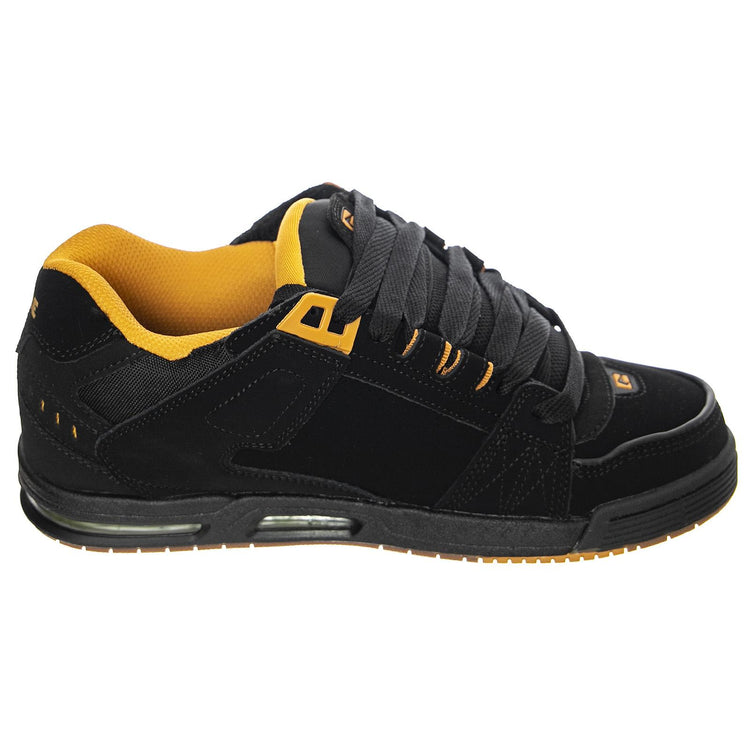 Sabre - Scarpe Stringate Profilo Basso Uomo Nere / Gialle US 11 GBSABR-10908  GLOBE 