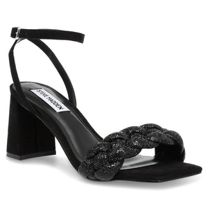 Lidia Black / Crystal - Sandali Donna Neri SMSLIDIA-BLK  STEVE MADDEN 