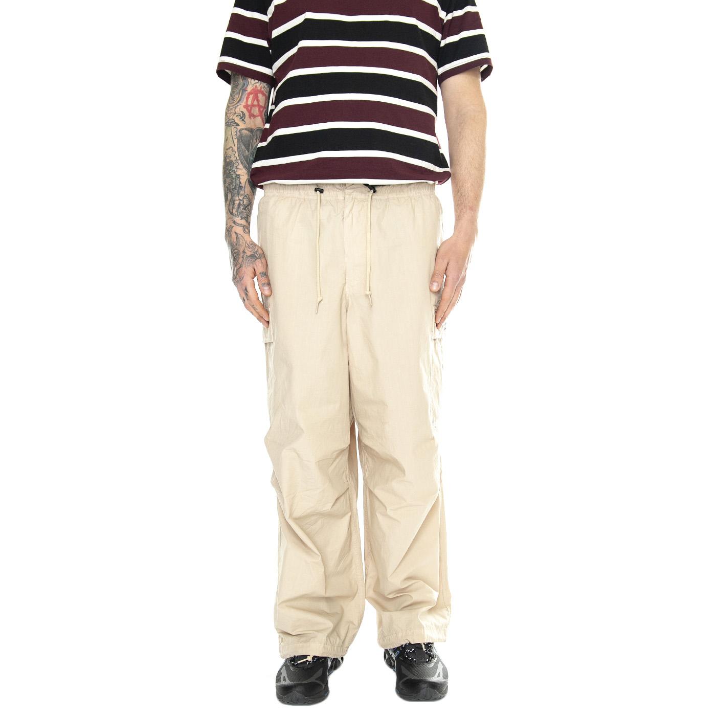 Giant Parachite Cargo Pant Silver Grey - Pantaloni Cargo Uomo Beige 142020236-SIG  OBEY 