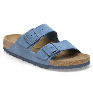 Arizona Elemental Blue / Suede Leather - Sandali Uomo / Donna Blu 1026820  BIRKENSTOCK 