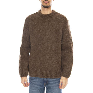 Dun Textured Sweater Taupe -- Maglione Uomo Marrone I034134. 3FC.67 EDWIN 