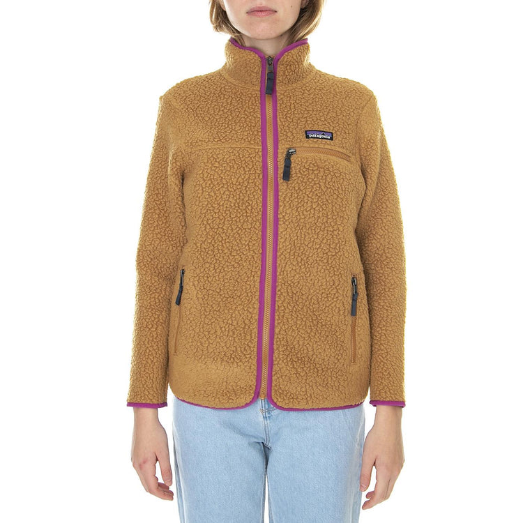 W's Retro Pile Jacket Nest Brown - Giacca Invernale Donna Marrone 22795-NESB  PATAGONIA 