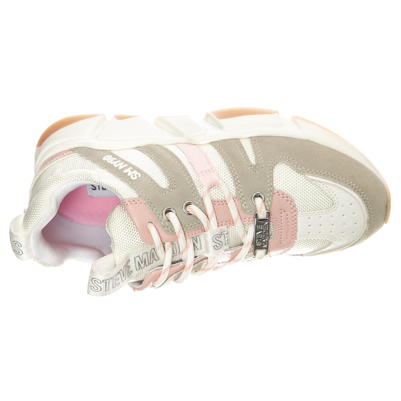 Gamegirl Bone / Pink - Scarpe Stringate Profilo Basso Donna Multicolore SMPGAMEGIRL-BON  STEVE MADDEN 