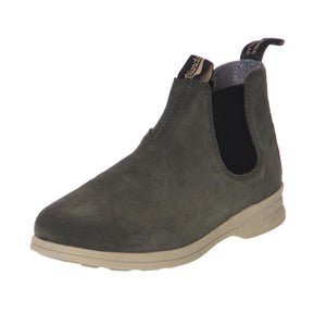 1396 ELBOOT FOREST GREEN SUEDE ELASTIC 116162_4  BLUNDSTONE 