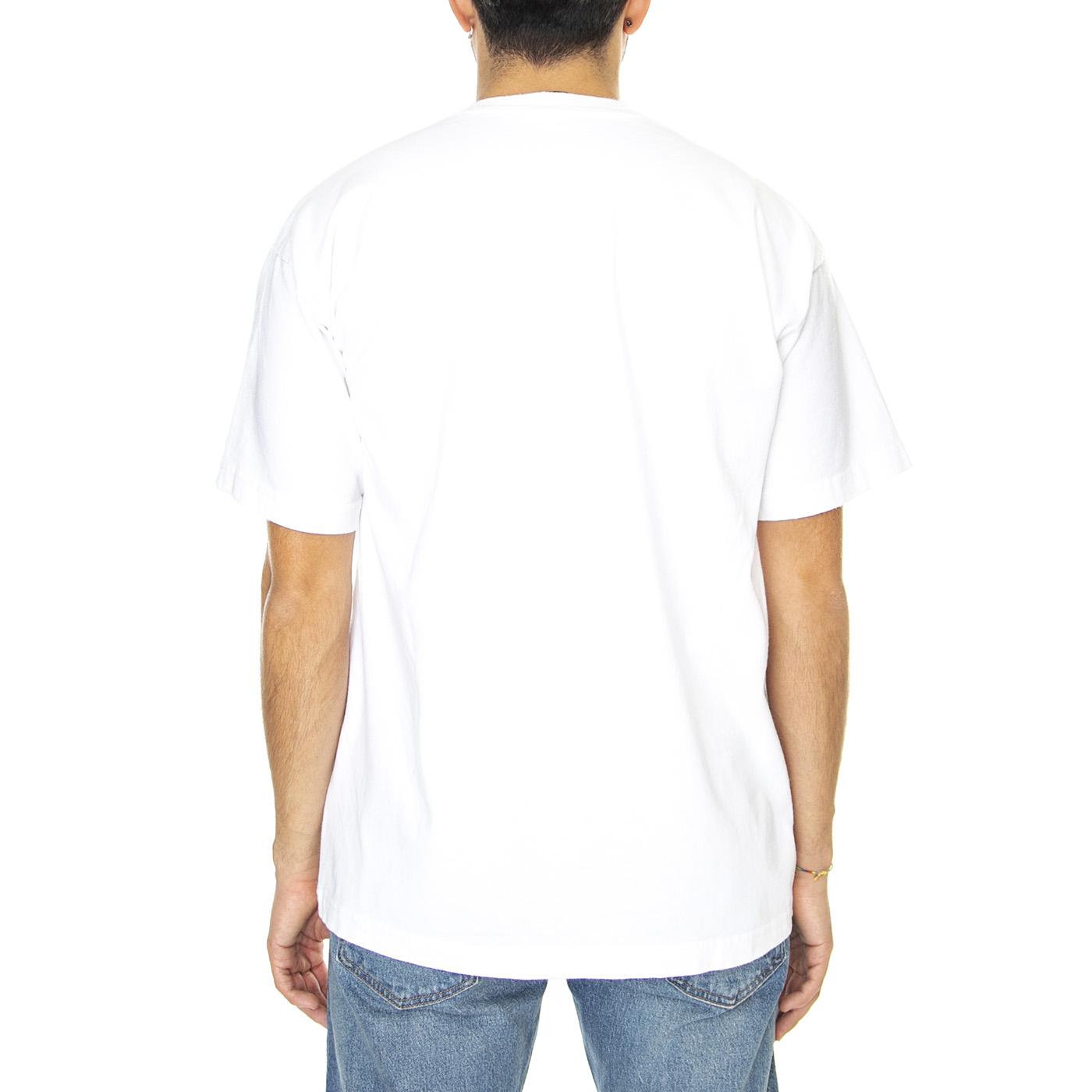 Obey The World Is Yours Heavy Weight Tee White - Maglietta Girocollo Uomo Bianca 166913366-WHT  OBEY 