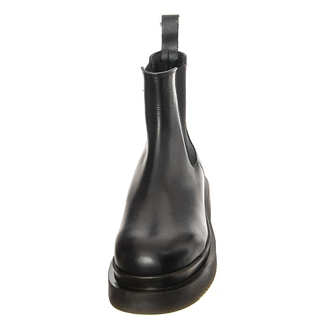 T BAND 08 GREASY BLACK - Stivaletti alla Caviglia Donna Neri BTSTBAND08.BKG . MR BOOTS 