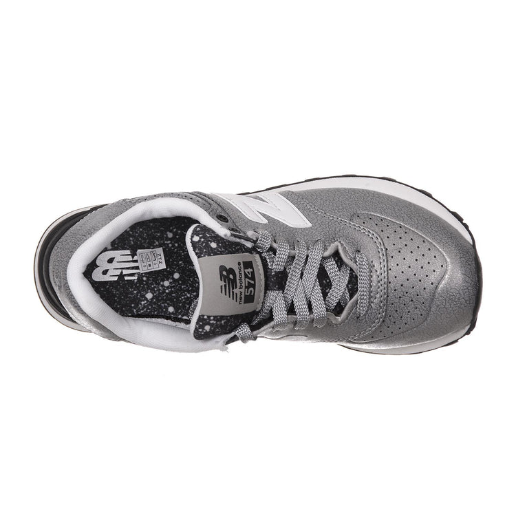 Scarpa Lifestyle DONNA Synthetic Lether SILVER/BLACK B NBWL574RAC  NEW BALANCE 