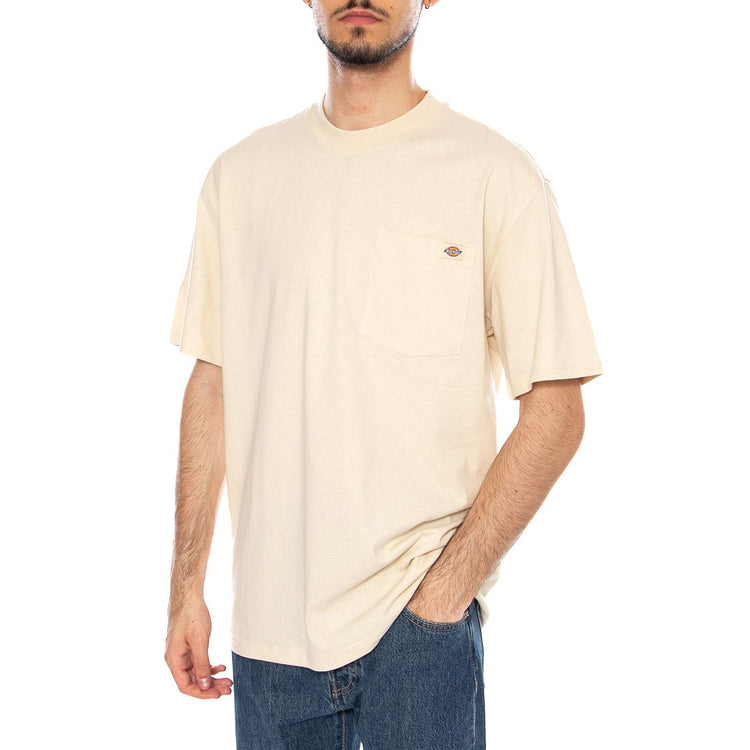 LURAY POCKET TEE SS - Maglietta Girocollo Uomo Beige DK0A4Y FCL171 DICKIES 