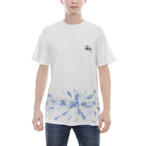 BASIC STUSSY TD TEE NATURAL/BLUE 1904251-NAT2 . STUSSY 