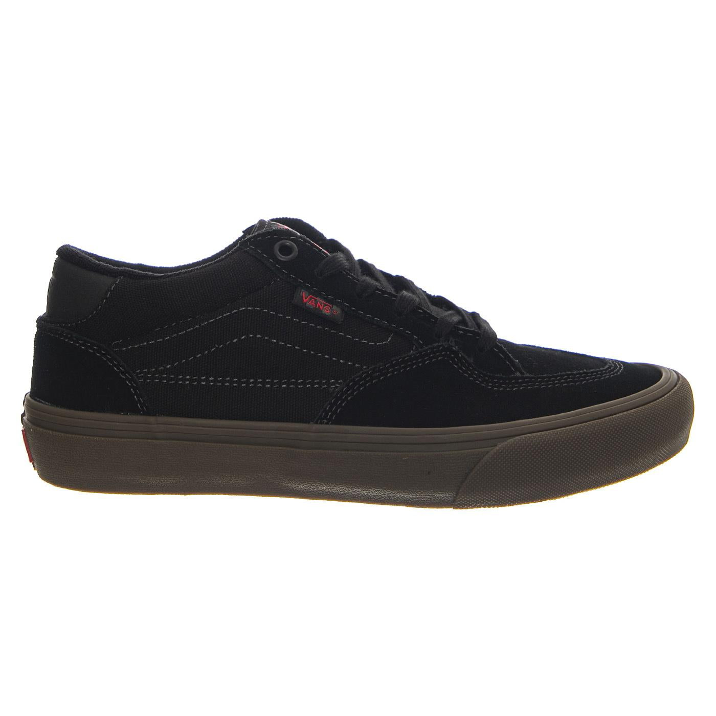 Skate Rowan Black/Dark Gum -- Scarpe Stringate Nere VN0A5JIC39L1 . VANS 