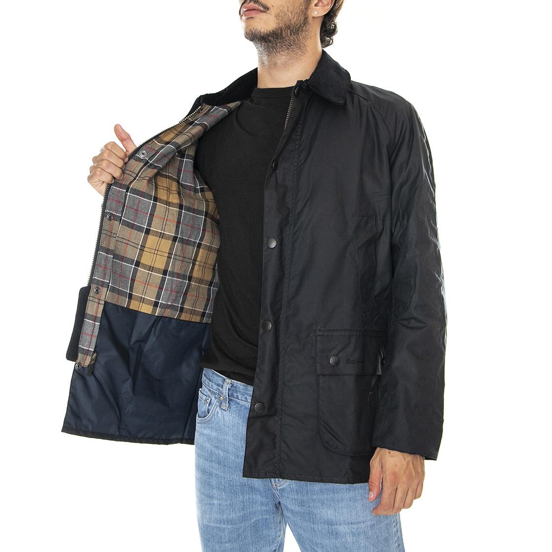 Ashby Jacket Navy - Giacca Invernale Uomo Blu FW22-MWX0339-NY92  BARBOUR 