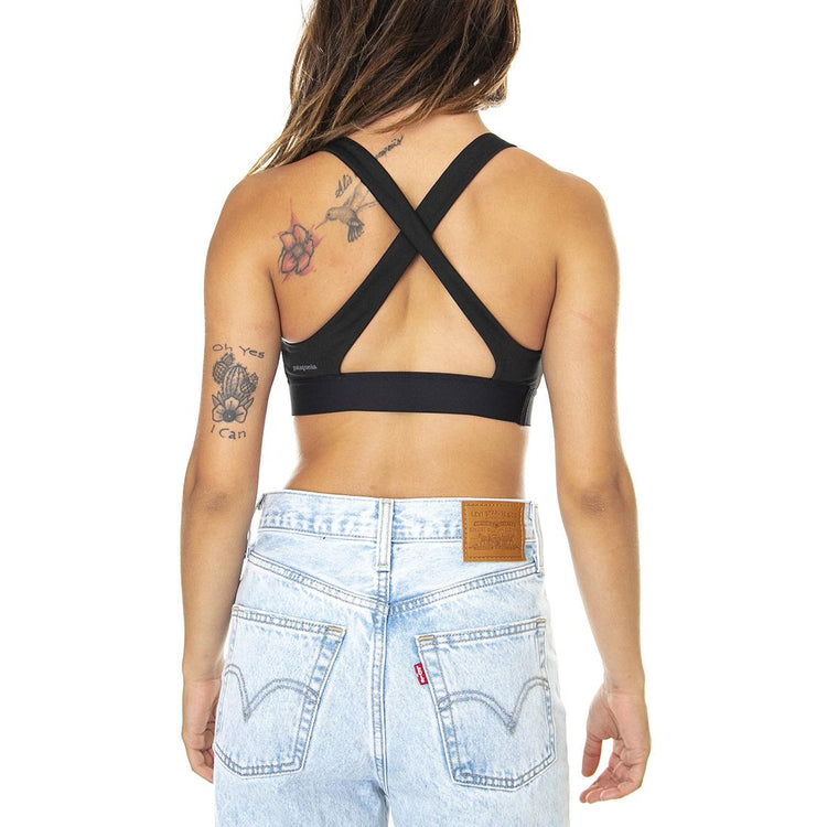 Switchback Sports Bra - Top Donna Nero 32095-BLK  PATAGONIA 