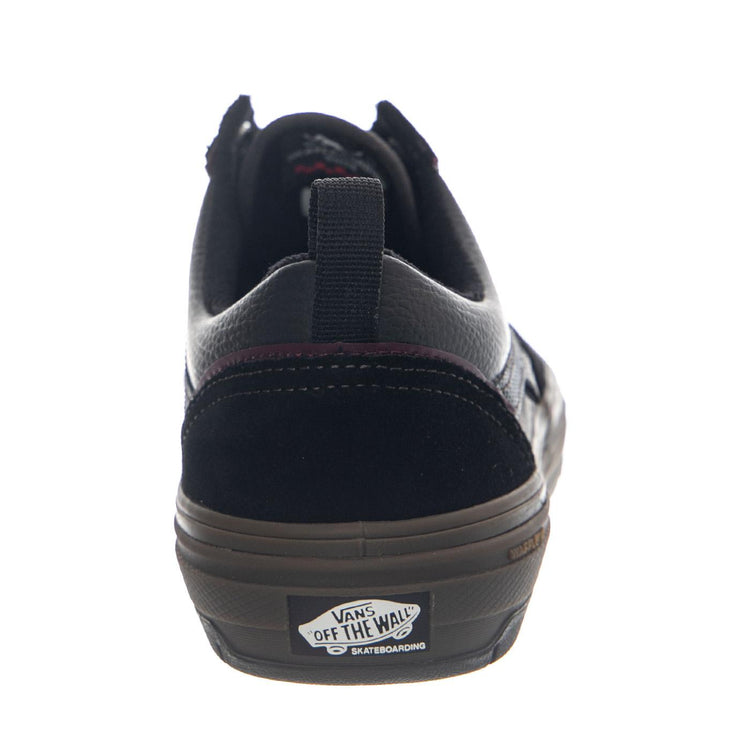Skate Old Skool Wafflecup Black / Dark Gum - Scarpe Stringate Uomo Nere VN000EB7 39L1 VANS 