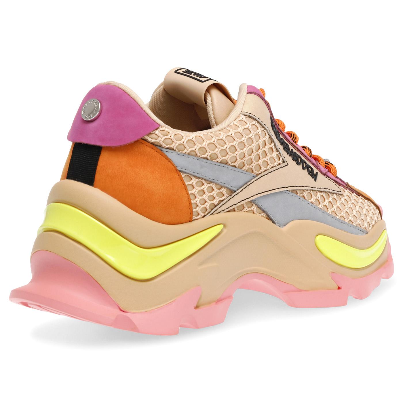 Zoomz Nat / Org - Scarpe Stringate Profilo Basso Donna Multicolore SMPZOOMZ-NAT  STEVE MADDEN 