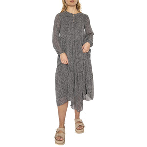 Cielo Georgette Dress Neutrals - Abito Donna Multicolore A9303-0000  LEVIS 