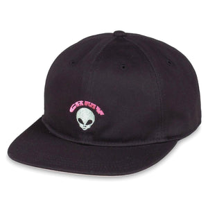 Ufollow Unstructured Cap Black - Cappellino con Visiera Nero GRUC3238-BLK  GRIMEY 